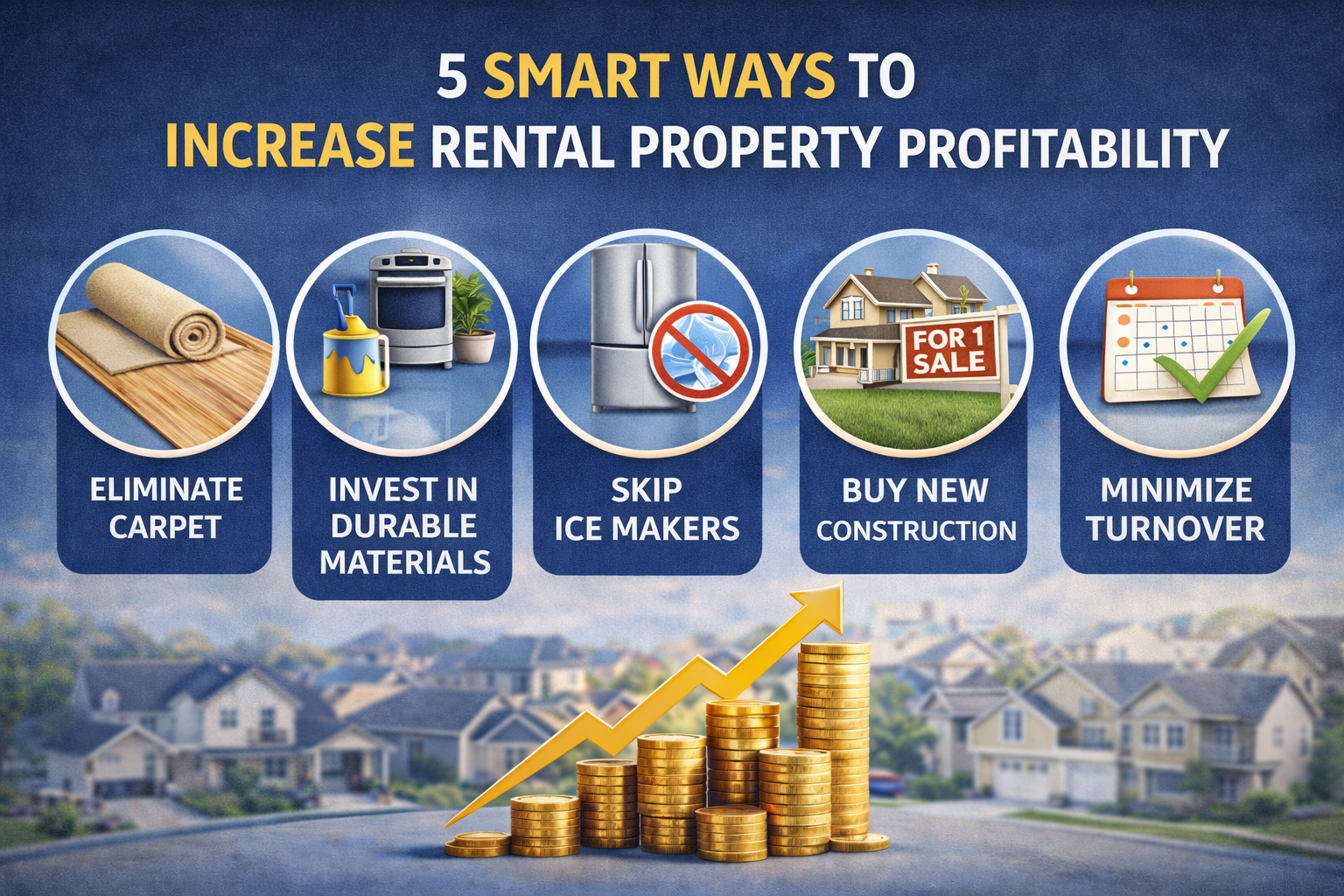 5 Easy Ways to Make More Money Owning Rental Property
