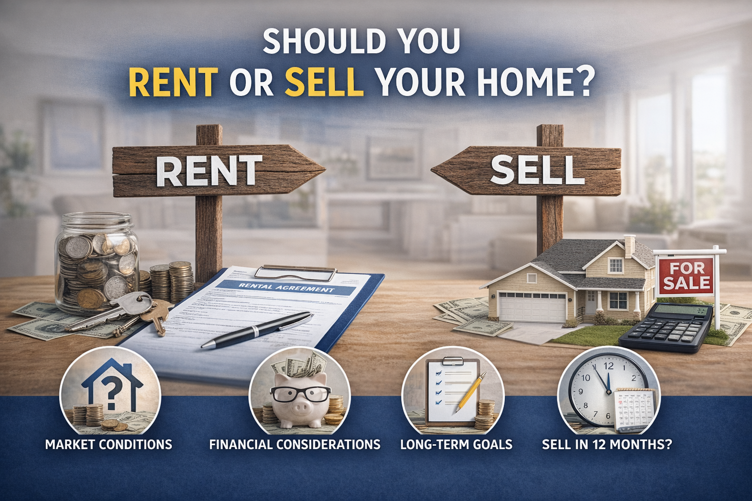 Should I Sell or Rent Out My House?